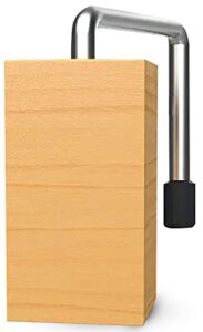 hanging doorstop hanging door stopper | open doors at 90 degrees | heavy duty, easy to hang on the hinge, no tools required | perfect for hotels, motels, movers, home & office (big brother version)