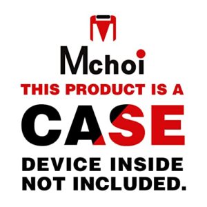 Mchoi Hard EVA Travel Case for AuKing Mini Projector 2022 Upgraded Portable Video-Projector, Case Only Black