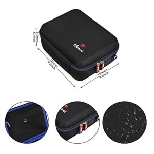 Mchoi Hard EVA Travel Case for AuKing Mini Projector 2022 Upgraded Portable Video-Projector, Case Only Black