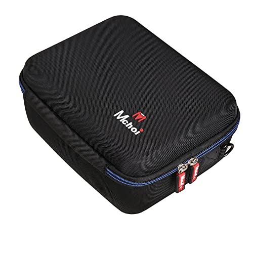 Mchoi Hard EVA Travel Case for AuKing Mini Projector 2022 Upgraded Portable Video-Projector, Case Only Black