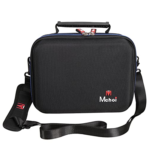 Mchoi Hard EVA Travel Case for AuKing Mini Projector 2022 Upgraded Portable Video-Projector, Case Only Black