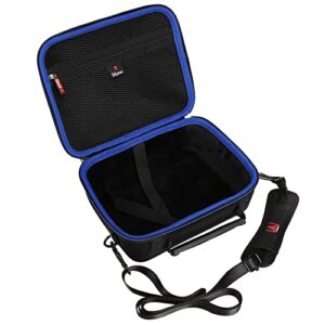 Mchoi Hard EVA Travel Case for AuKing Mini Projector 2022 Upgraded Portable Video-Projector, Case Only Black