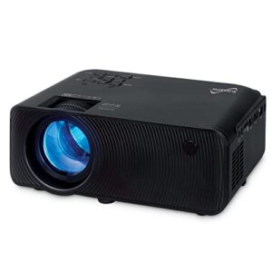 supersonic sc-82p high definition home theater bluetooth projector for wireless connectivity to bluetooth soundbars and speakers