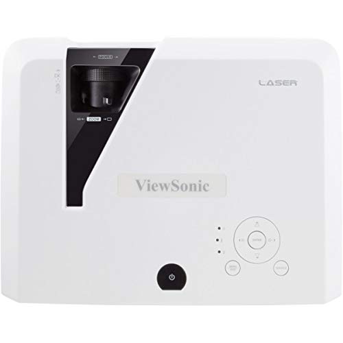 ViewSonic 1080p Laser Projector with 3500 Lumens 3D Dual HDMI and Low Input Lag for Home Theater and Gaming (LS700HD)