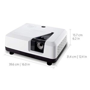 ViewSonic 1080p Laser Projector with 3500 Lumens 3D Dual HDMI and Low Input Lag for Home Theater and Gaming (LS700HD)
