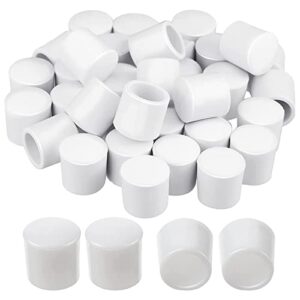 yugtcen door stop bumper tips 24 pack, doorstopper bumpers white silicone rubber replacement stopper ends caps,rubber door stop stud replacement tips universal fit for wall floor protection