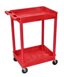luxor (rdstc11rd) tub cart, red