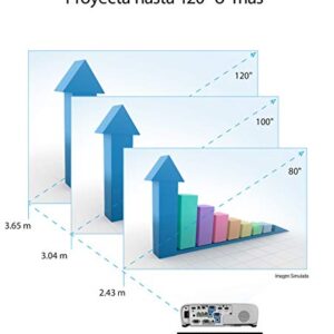 Epson PowerLite W39 LCD Projector - 16:10