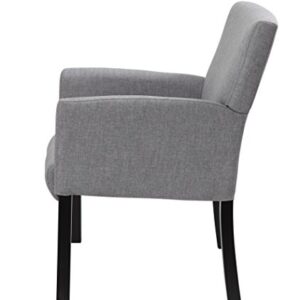 Boss Office Products Contemporary Guest Chair in Grey