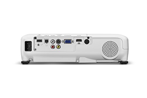 Epson Home Cinema 740HD 720p, HDMI, 3LCD, 3000 Lumens Color and White Brightness Home Theater Projector