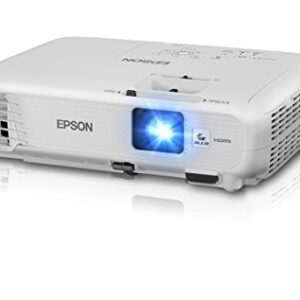 Epson Home Cinema 740HD 720p, HDMI, 3LCD, 3000 Lumens Color and White Brightness Home Theater Projector