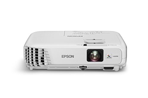 Epson Home Cinema 740HD 720p, HDMI, 3LCD, 3000 Lumens Color and White Brightness Home Theater Projector