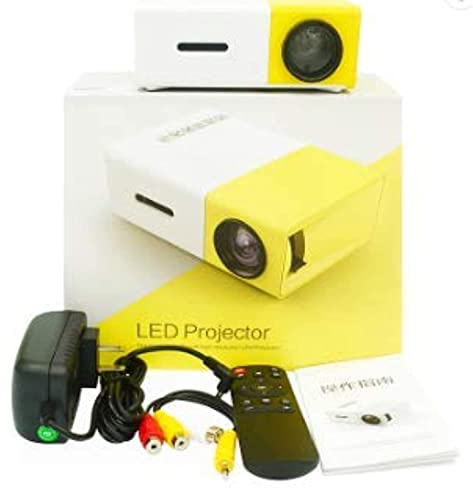 Projectors YG-300 LCD Mini Support 1080P Portable LED Projector Home Cinema