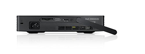 Dell M900HD DLP Projector 720p HDTV 16:10 1280x800 WXGA 700:1 900 lm HDMI/USB Speaker