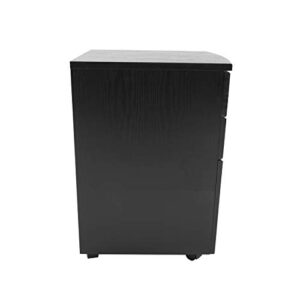 Techni Mobili Rolling Storage and File Cabinet, Espresso