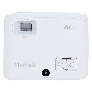 ViewSonic True 4K Projector with 3500 Lumens HDR Support and Dual HDMI for Home Theater Day and Night, Stream Netflix with Dongle (PX747-4K)