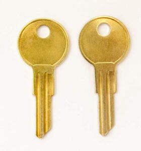 pair of 2 hon replacement keys series 101e to 255e pre cut to code by keys22 (112)