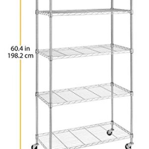 Whitmor 6056-3528 Cart, Chrome