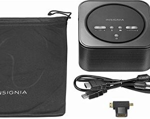 Insignia Reverb Premium Audio Pico Projector NS-PR200 - Black