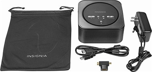 Insignia Reverb Premium Audio Pico Projector NS-PR200 - Black