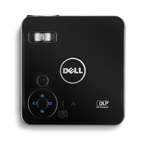 Dell M115HD Mobile LED Projector, WXGA 1280x800, HDMI USB Inputs, 1GB Internal Memory, 450 ANSI Lumens