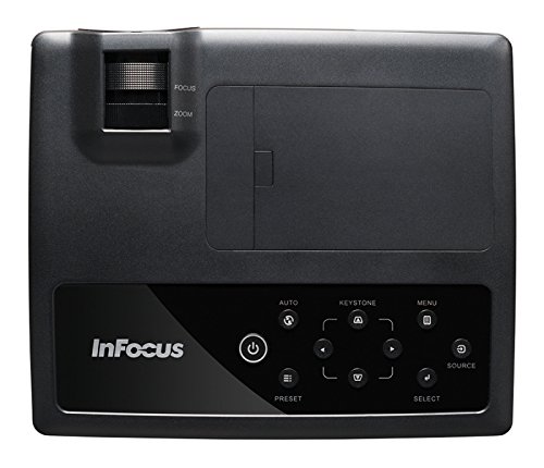 InFocus IN1118HD 1080p DLP Portable Projector, HDMI, 3.5 lbs, 4GB Storage, 2400 Lumens