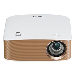 lg electronics ph150g led projector with bluetooth sound, screen share and built-in battery (2016 model)
