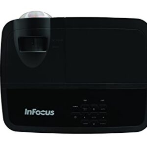 InFocus IN126STx WXGA DLP Short Throw Network Projector, 3700 Lumens, 14000:1 Contrast Ratio