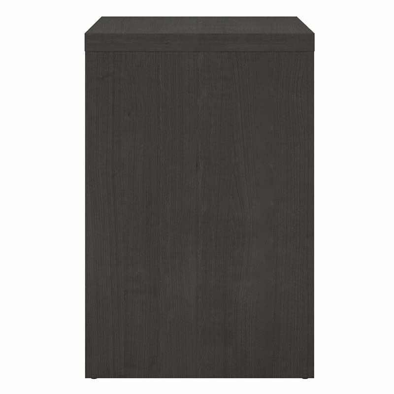 Bush Business Furniture Echo 2 Drawer Lateral File Cabinet, Charcoal Maple