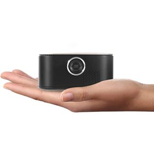 APIO 640x360 Resolution 1080p Clear Imaging Smart Mini DLP Pocket Projector HDMI, USB, High Resolution Display for Streaming Movies, Laptops, Phones, Presentation, Home & Outdoor