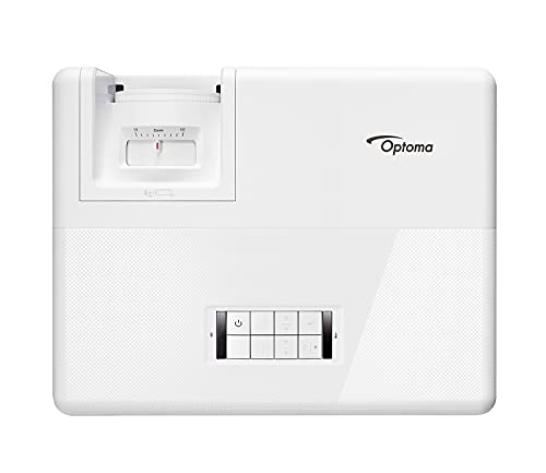 Optoma ZW370 WXGA Professional Laser Projector | Compact Design & Bright 3700 lumens | DuraCore Technology, Up to 30,000 Hours | Network Control | Quiet Operation | 10W Speaker Built in