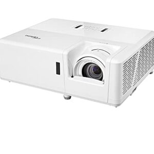 Optoma ZW370 WXGA Professional Laser Projector | Compact Design & Bright 3700 lumens | DuraCore Technology, Up to 30,000 Hours | Network Control | Quiet Operation | 10W Speaker Built in