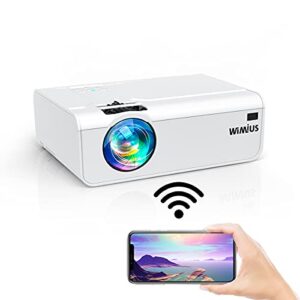 mini wifi projector full hd 1080p projector compatible with pc firestick tv box usb drive chromecast