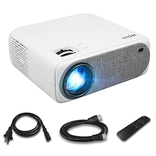 1080P Projector Full HD, Wi-Fi Bluetooth Projector ,8500 lumens Movie Projector, 4D Keystone Correction, 6000 Hours of lamp Life, 50 "- 200" Screen Display, Suitable for a Home Theater