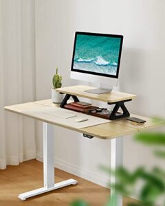 totnz electric standing desk height adjustable table, ergonomic home office furniture