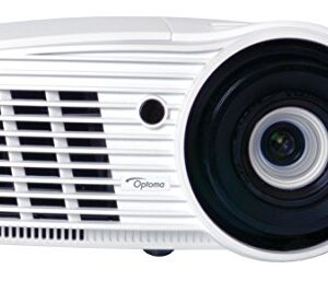 Optoma W415e Full 3D WXGA 4500 Lumen DLP Projector with HDMI 1.4a, Vertical Lens Shift, Zoom, 15,000:1 Contrast Ratio and LAN Control