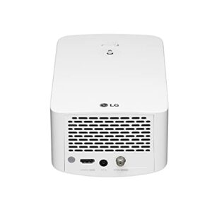 LG HF60LA LED Full HD Cinebeam Projector with Smart TV and Bluetooth Sound Out (White) (Renewed)