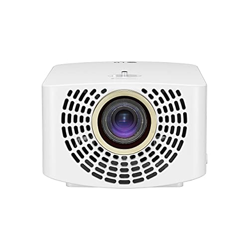 LG HF60LA LED Full HD Cinebeam Projector with Smart TV and Bluetooth Sound Out (White) (Renewed)