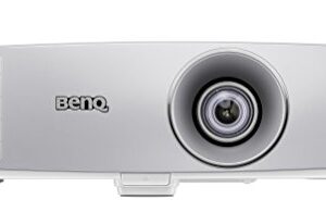 BenQ DLP HD Projector (HT2050) - 3D Home Theater Projector with All-Glass Cinema Grade Lens and RGBRGB Color Wheel,Silver/white