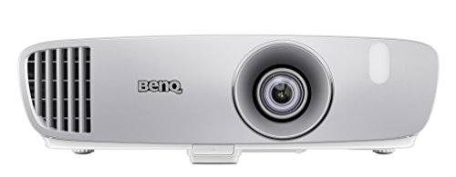 BenQ DLP HD Projector (HT2050) - 3D Home Theater Projector with All-Glass Cinema Grade Lens and RGBRGB Color Wheel,Silver/white