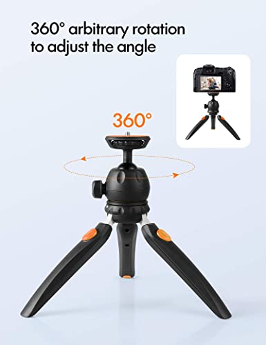 AKIYO Native 1080P HD WiFi Projector O7with an Arbitrary Rotation Portable Tripod, Carrying Case Included