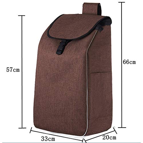 Cart Bags/Shopping Cart Bags/Trolley Replacement Bag Oxford Cloth Waterproof Storage Bag (Size : F)