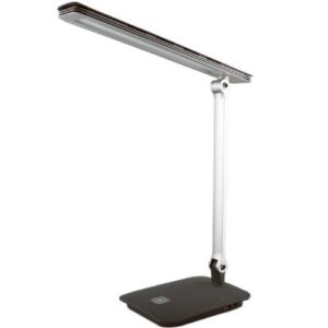 ledwholesalers 3-level dimmable touch switch folding led desk lamp 7 watt, pure white 2403wh