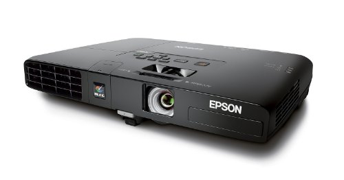 Epson PowerLite 1751, XGA, 2600 Lumens Color Brightness, 2600 Lumens White Brightness, Ultra Lightweight 3LCD Projector
