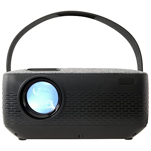 GPX Rechargeable Projector with Bluetooth, HDMI, USB and Micro SD Media Ports, Includes Remote (PJ770B)