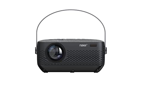 Naxa Electronics NYP-2003 Portable 100″ Home Theater 720P LCD Projector Player with Built-in Rechargeable Battery, Bluetooth, HDMI, USB 2.0, MicroSD Card Support, Black (NVP-2003)