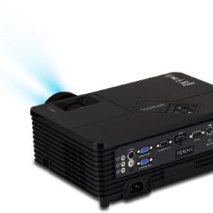 ViewSonic PJD6345 XGA 1024x768 DLP Projector with LAN Control, Wired and Wireless LAN Display (Black)