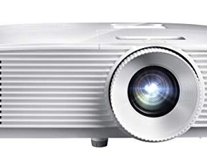 Optoma HD27HDR 1080p 4K HDR Ready Home Theater Projector for Gaming and Movies, 120Hz Support and HDMI 2.0, White