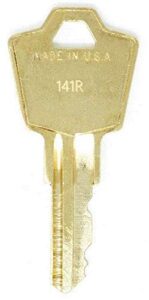 hon 141r replacement keys: 2 keys