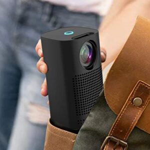 Mini Projector, Portable Video-Projector,5000 Lumen Projector,Multimedia Home Theater Movie Projector,Compatible w Full HD 1080P HDMI,VGA,USB,AV,Laptop,Smartphone for Movie,Party,Outdoor Entertainment